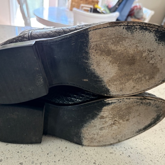 Cody James Black Leather Cowboy Boots size 11 - Picture 6 of 10